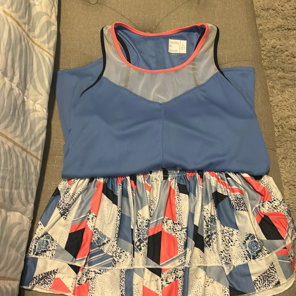 Lucky In Love tennis outfit